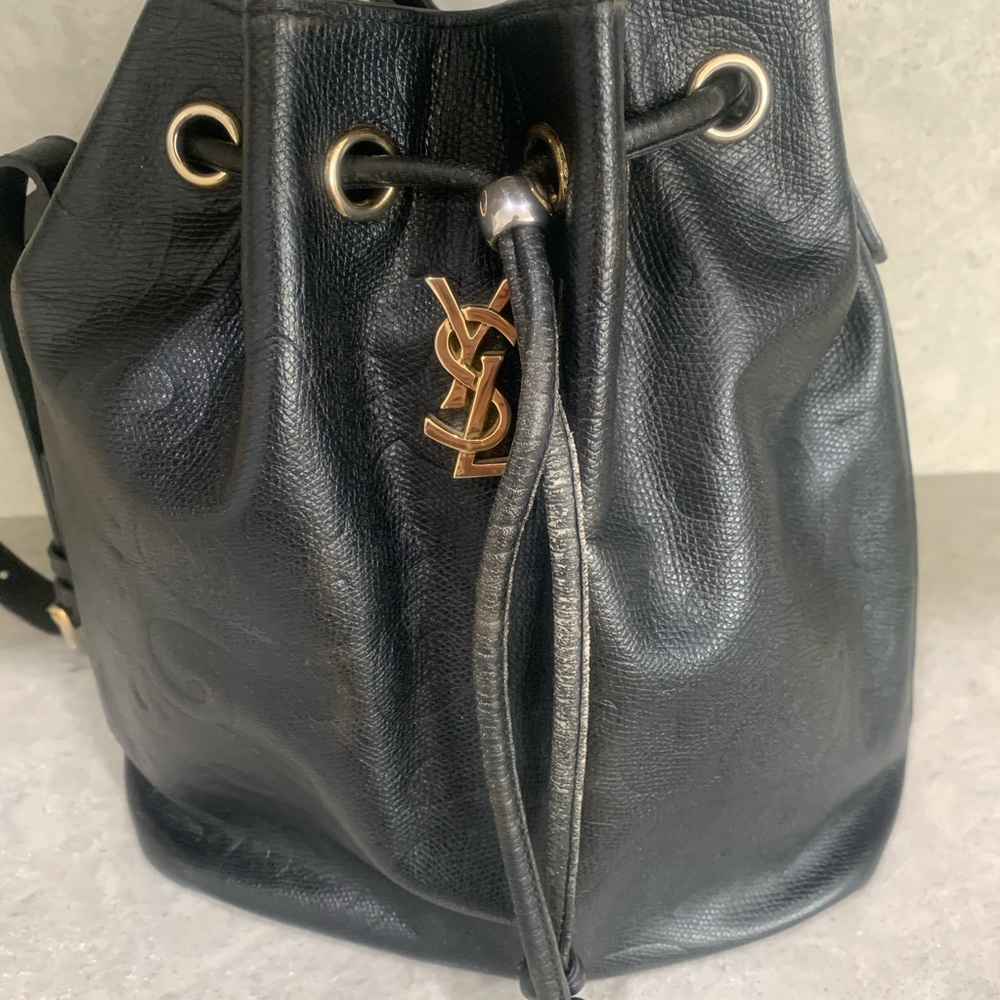 Vintage Yves Saint Laurent Bucket Bag - Picture 2 of 7